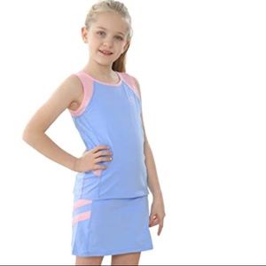 Willit girls tennis outfit skirt shirt